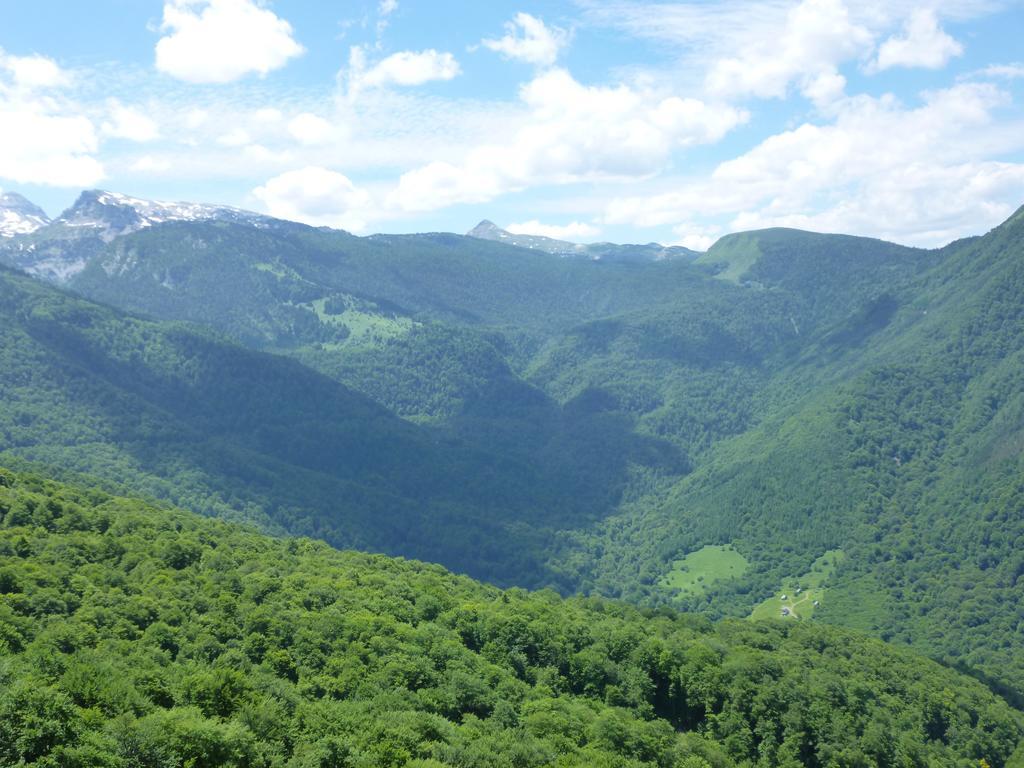 Les Chalets De La Foret D'Issaux Osse-en-Aspe Exteriér fotografie